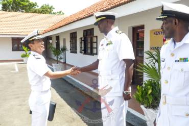 JAPAN MARITIME SELF DEFENCE FORCES VISIT KENYA NAVY