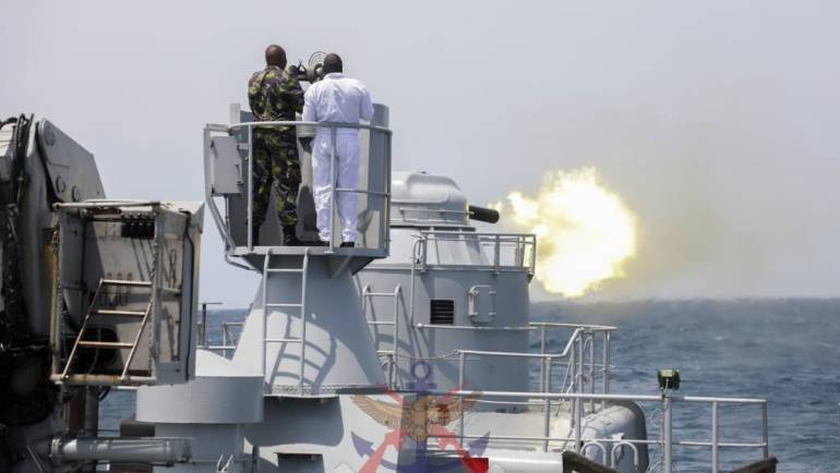 SENIOR JOINT COMMAND AND STAFF COURSE VISITS KENYA NAVY
