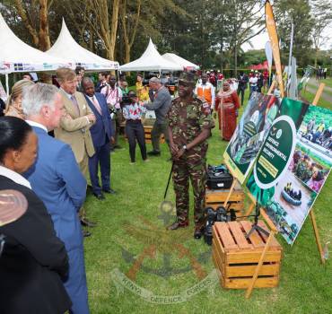 KING WILLEM-ALEXANDER AND QUEEN MÁXIMA GRACE CLIMATE TALKS IN NAIVASHA