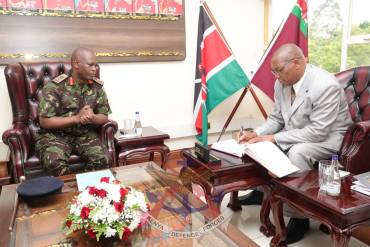 MINISTRY OF DEFENCE EXPANDS CIVILIAN STAFF POLICY SENSITIZATION TO KENYA ARMY HEADQUARTERS