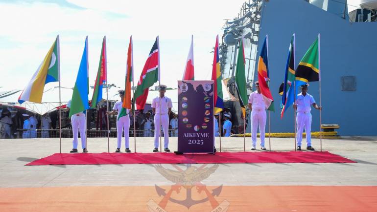 KENYA NAVY PARTICIPATES IN AFRICA-INDIA KEY MARITIME EXERCISE