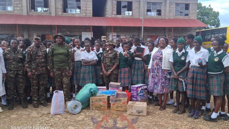 KDF STEPS TO ENHANCE WELL-BEING OF STUDENTS IN NORTH RIFT SCHOOLS
