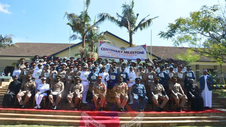 CENTENNIAL JUNIOR JOINT COMMAND AND STAFF COURSE 100/25 CLOSING CEREMONY
