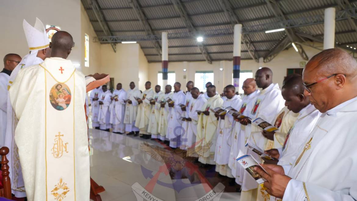 MILITARY ORDINARIATE OF KENYA CELEBRATES CHRISM MASS