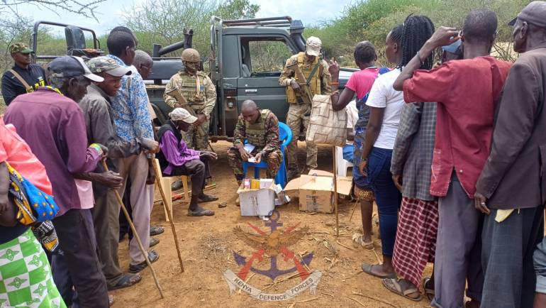 KDF WELCOMES MURUAI RESIDENTS BACK HOME