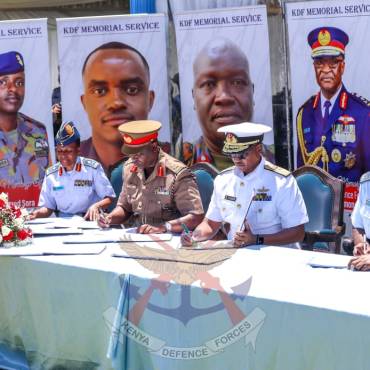 KDF MARKS FIRST ANNIVERSARY WITH MEMORIAL SERVICE HONOURING FALLEN HEROES AND HEROINE