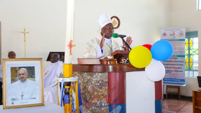 KENYA DEFENCE FORCES HOLDS SOLEMN REQUIEM MASS FOR POPE FRANCIS