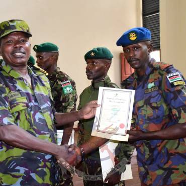 BASIC RANGERS’ COURSE PARTICIPANTS GRADUATE