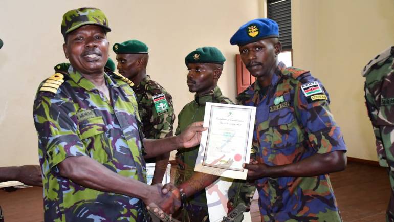 BASIC RANGERS’ COURSE PARTICIPANTS GRADUATE