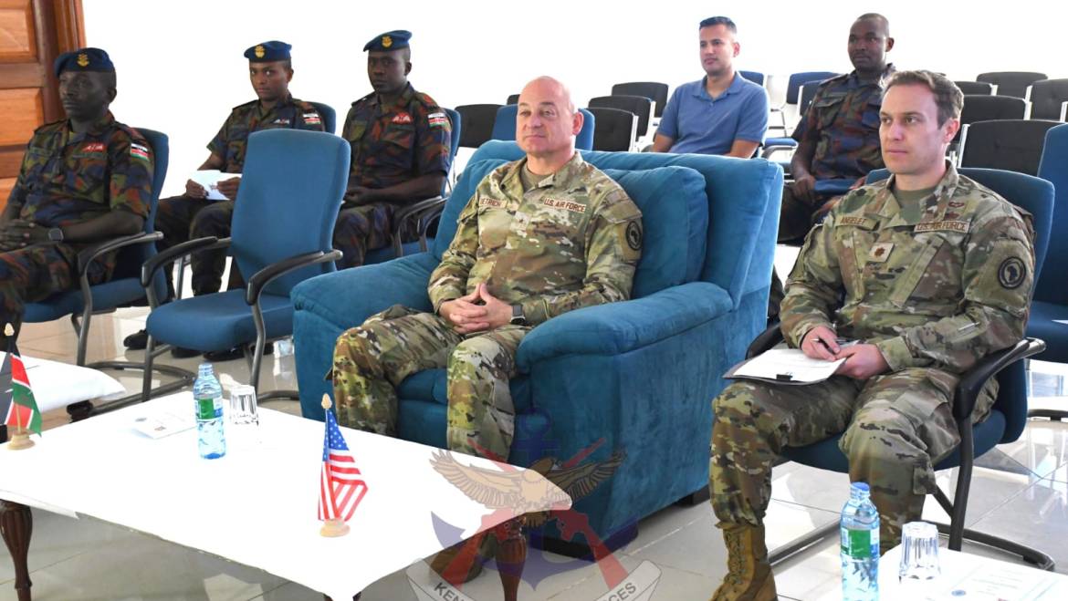 US AFRICOM DIRECTOR OF LOGISTICS VISITS LAIKIPIA AIR BASE