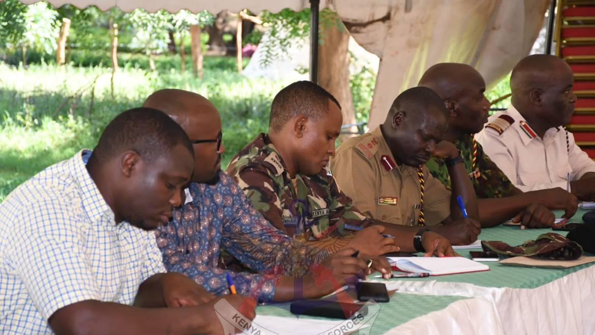 REGIONAL COMMISSIONER LEADS OMU SECURITY MEETING