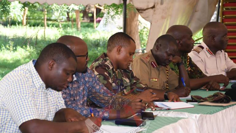 REGIONAL COMMISSIONER LEADS OMU SECURITY MEETING
