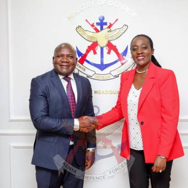 DEFENCE CS AND KAKAMEGA GOVERNOR MEET OVER LEVEL 6 HOSPITAL