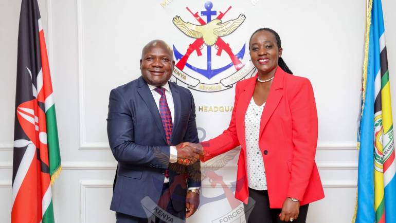 DEFENCE CS AND KAKAMEGA GOVERNOR MEET OVER LEVEL 6 HOSPITAL