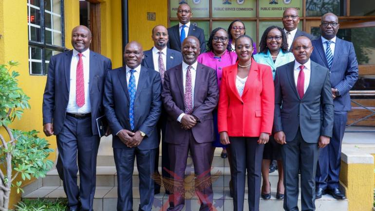 DEFENCE CS MEETS PSC COMMISSIONERS