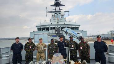 COMMANDER KENYA NAVY ATTENDS COMBINED NAVAL EVENT