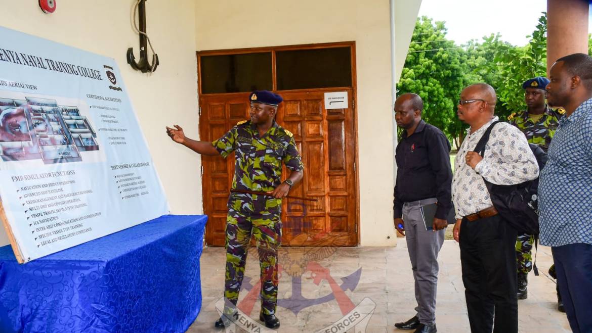 JKUAT DELEGATION VISITS KENYA NAVY