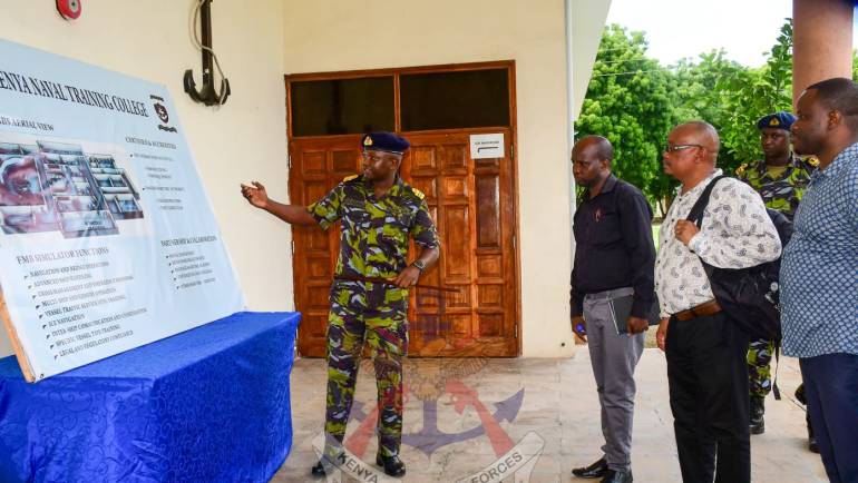JKUAT DELEGATION VISITS KENYA NAVY