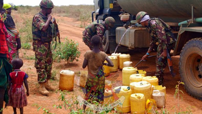 KDF TROOPS CONDUCT CIMIC OUTREACH