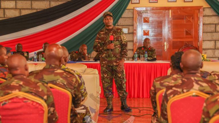 COMMANDER KENYA ARMY ENCOURAGES ROAD SAFETY AT TRANSPORT MANAGERS’ SEMINAR