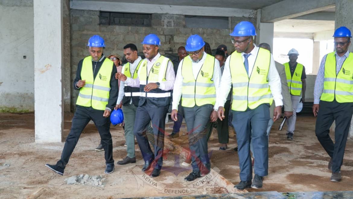 MoD TAKES OVER THE CONSTRUCTION OF MUTUINI SUB-DISTRICT LEVEL IV HOSPITAL