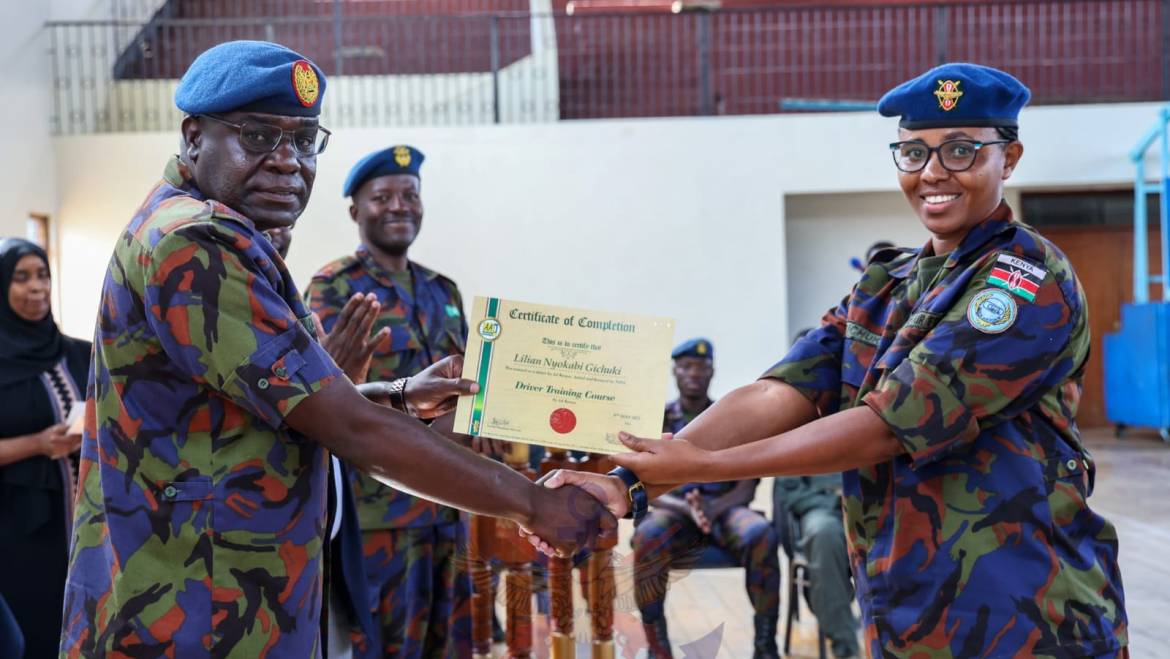 MOI AIR BASE GRADUATES CERTIFIED DRIVERS