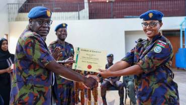 MOI AIR BASE GRADUATES CERTIFIED DRIVERS