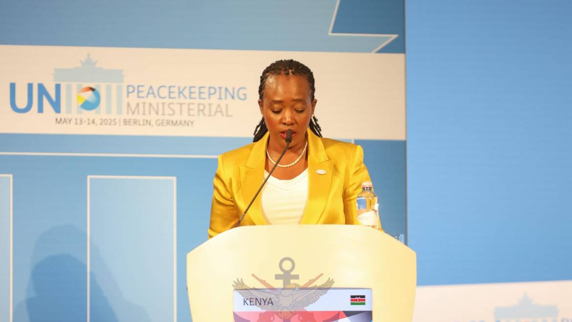 KENYA PLEDGES MORE SUPPORT FOR UN PEACE OPERATIONS