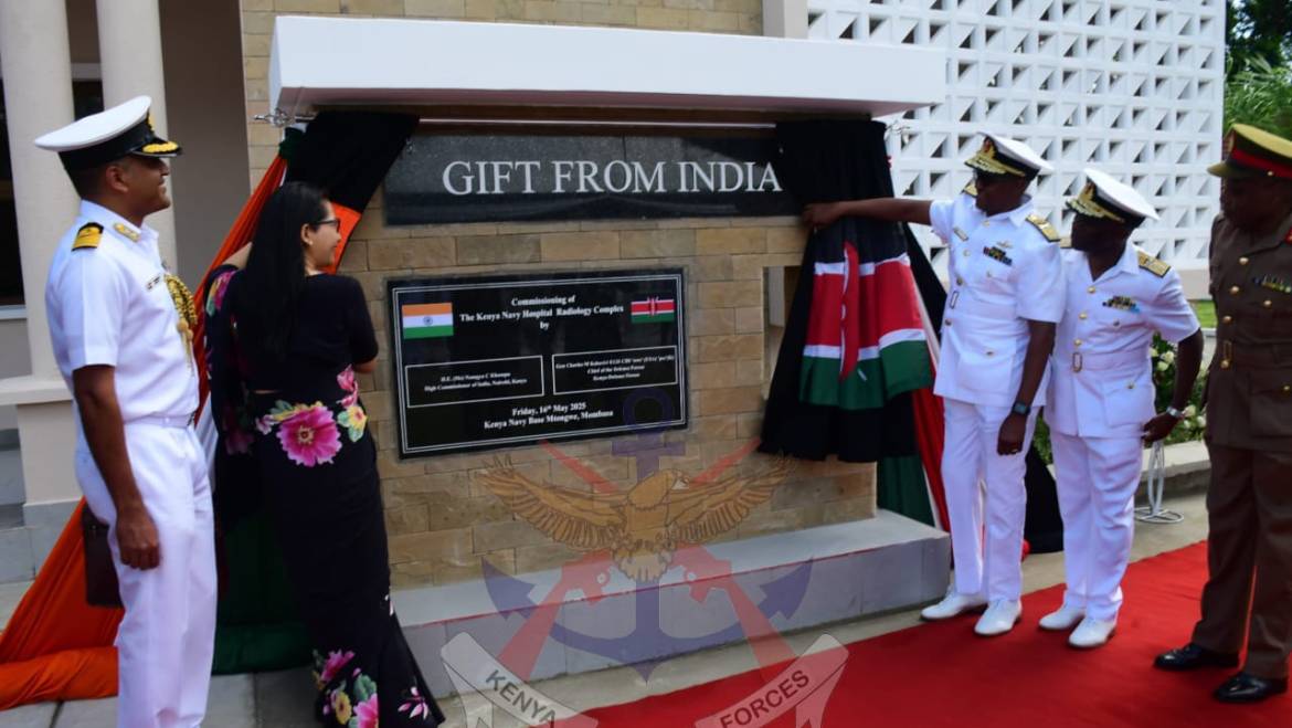 KENYA NAVY ENHANCES MEDICAL CAPABILITIES WITH NEW RADIOLOGY COMPLEX 