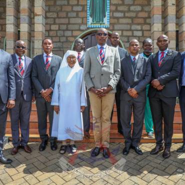 NDC DELEGATION VISIT TO LITTLE SISTERS OF THE POOR, KASARANI