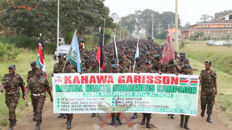 KDF CONDUCTS A SENSITIZATION PROGRAMME ON MENTAL HEALTH