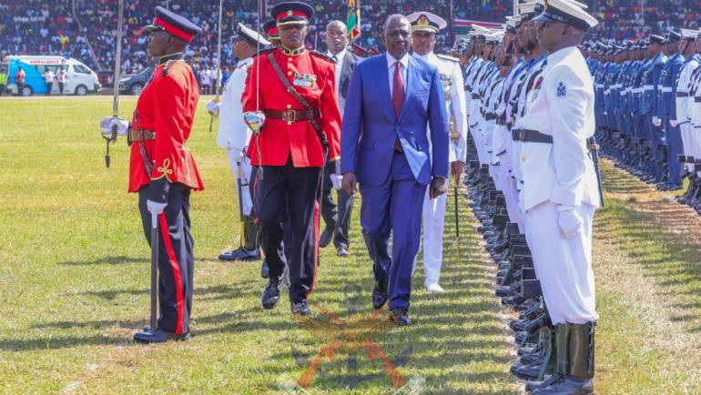 COMMANDER-IN-CHIEF LEADS NATION IN MARKING  62ND MADARAKA DAY