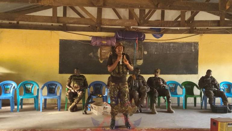 KAINUK TROOPS INSPIRE STUDENTS THROUGH MOTIVATIONAL TALK