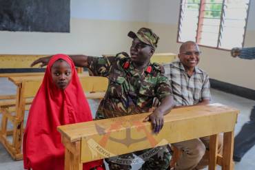 EMPOWERING A GENERATION: KDF HANDS OVER CLASSROOMS IN LAMU COUNTY