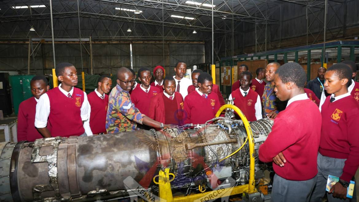 MAB HOSTS MANGU HIGH SCHOOL AVIATION CANDIDATES