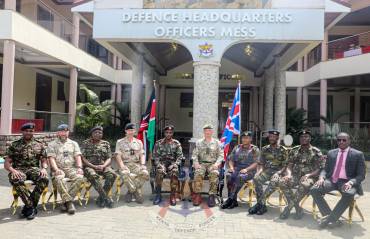 STRENGTHENING UK-KENYA DEFENCE STRATEGIC TIES