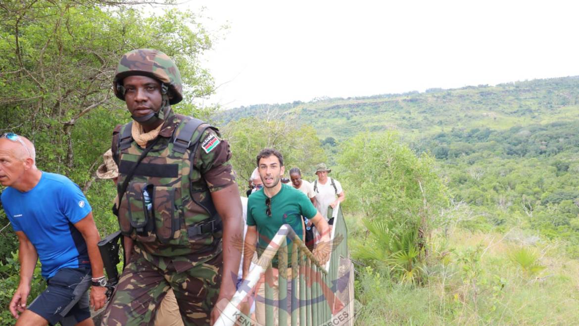 CISM GOLF DELEGATIONS VISIT SHIMBA HILLS