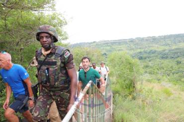 CISM GOLF DELEGATIONS VISIT SHIMBA HILLS