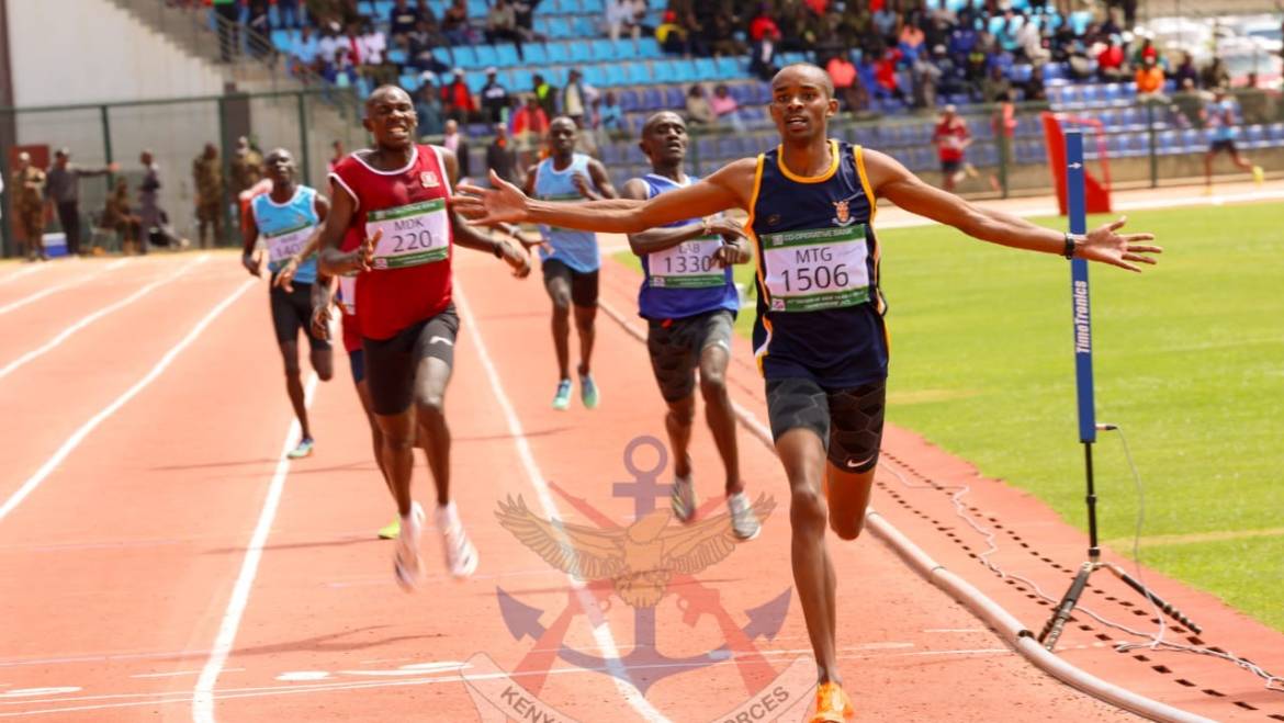TRACK GLORY AND RISING STARS AT KDF ATHLETICS CHAMPIONSHIPS