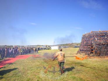 KDF PARTICPATES IN THE DESTRUCTION OF ILLEGAL FIREARMS