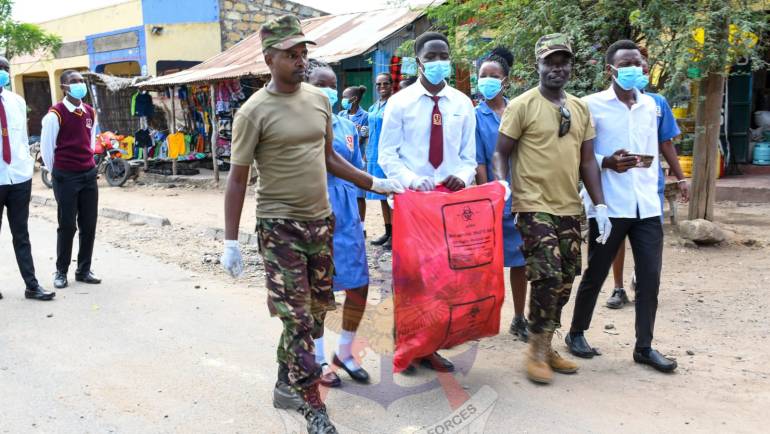 KDF LEADS CHEMOLINGOT RESIDENTS IN MARKING WORLD ENVIRONMENT DAY