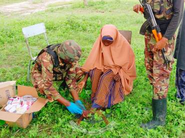KDF TROOPS EXTEND SUPPORT TO BULA SINAI COMMUNITY