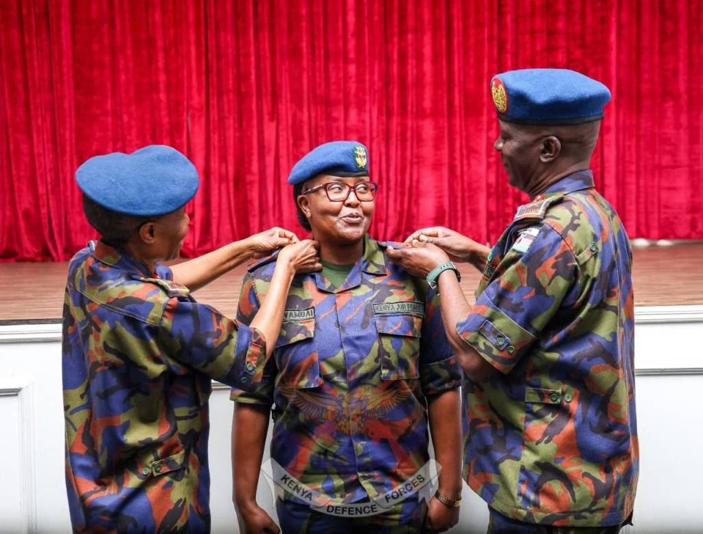 Kdf Ranks KDF CELEBRATES INVESTITURE OF RANKS CEREMONIES – Ministry of Defence ...