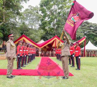 CHANGE OF GUARD IN THE KENYA ARMY