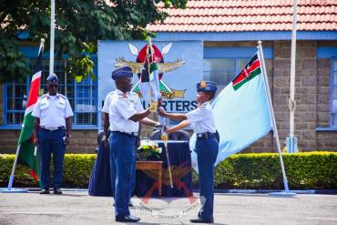 MAJOR GENERAL BERNARD WALIAULA ASSUMES COMMAND OF THE KENYA AIR FORCE