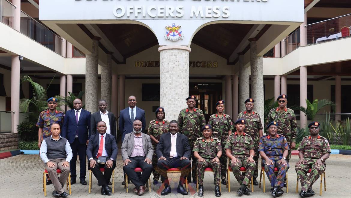 KDF MEDICAL DIRECTORATE HOLDS COLLABORATIVE TALKS WITH KEMRI