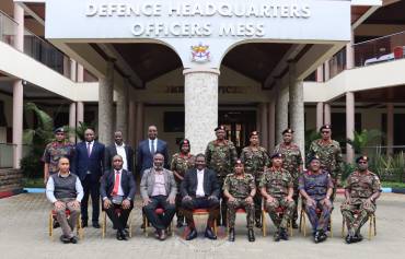 KDF MEDICAL DIRECTORATE HOLDS COLLABORATIVE TALKS WITH KEMRI