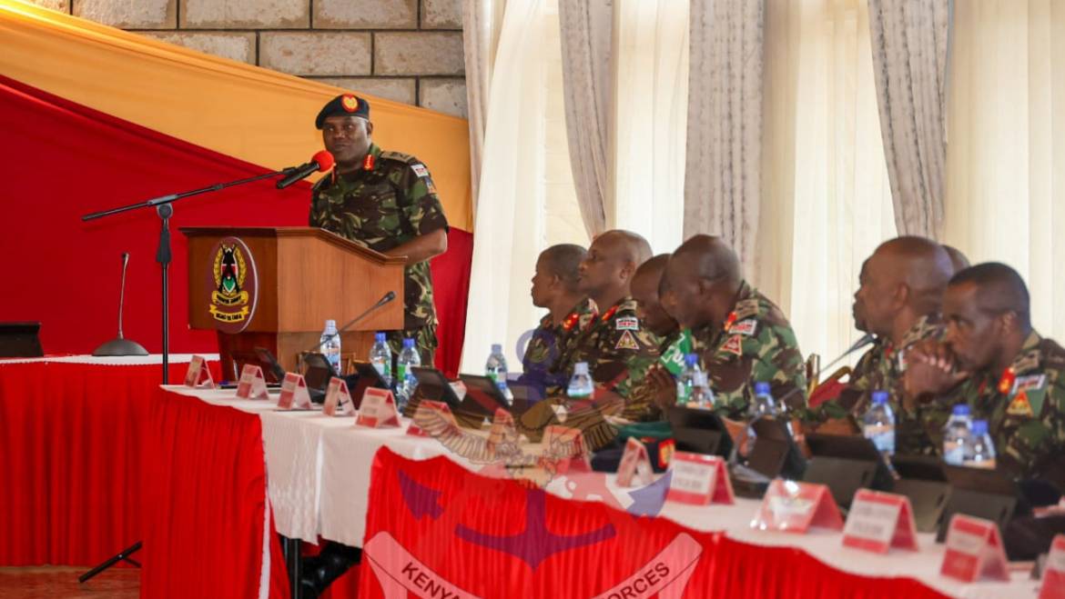 KENYA ARMY HOLDS FORMATION COMMANDERS CONFERENCE