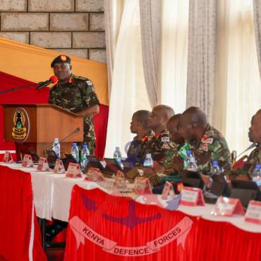 KENYA ARMY HOLDS FORMATION COMMANDERS CONFERENCE