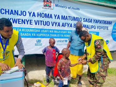 KDF SUPPORTS MEASLES AND TYPHOID VACCINATION CAMPAIGN IN HULUGHO